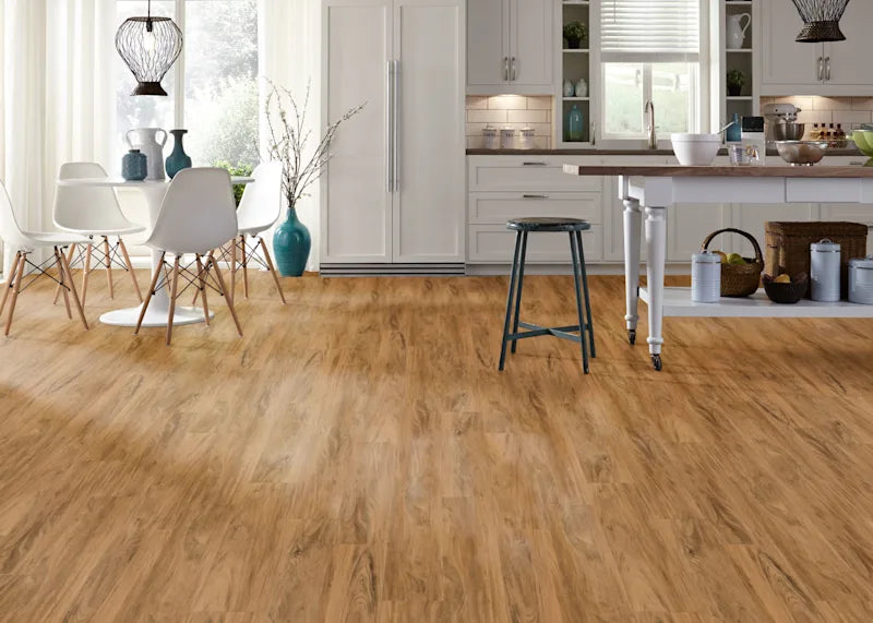 CoreLuxe Lafayette Koa Waterproof 5mm w/pad Flooring-23.9 SQ FT (per box)