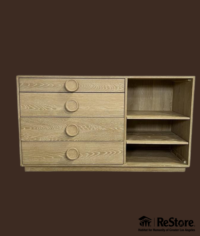 WE Statement Knob 4-drawer Dresser