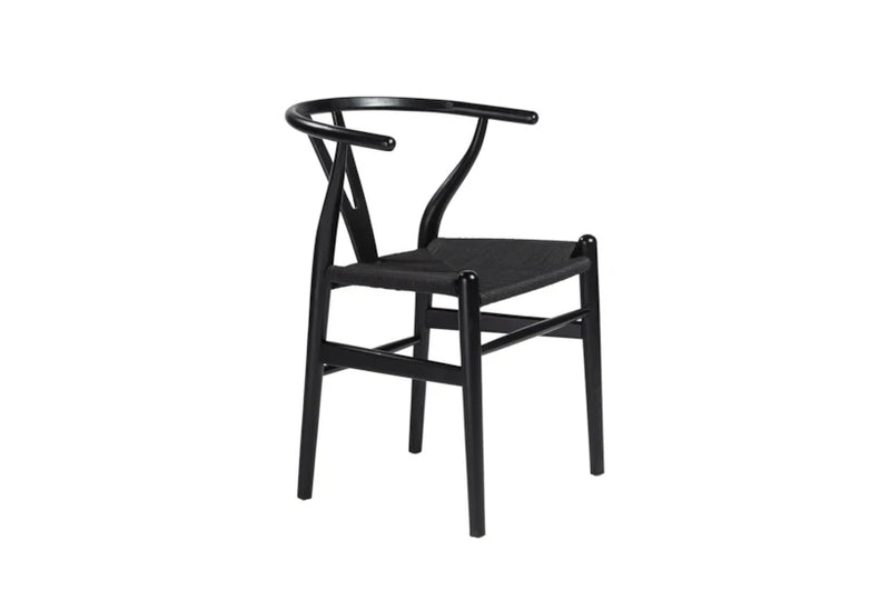 Rove Concepts Wishbone Chair - Ash Black