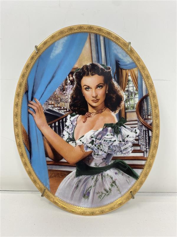 The Jewel of the South Collectible Plate from the "Gone With The Wind" Cameo Memories Collection by Chris Notarile - Limited Edition