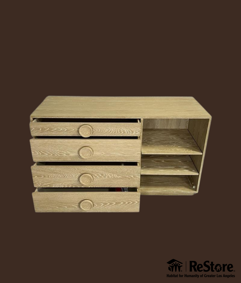 WE Statement Knob 4-drawer Dresser