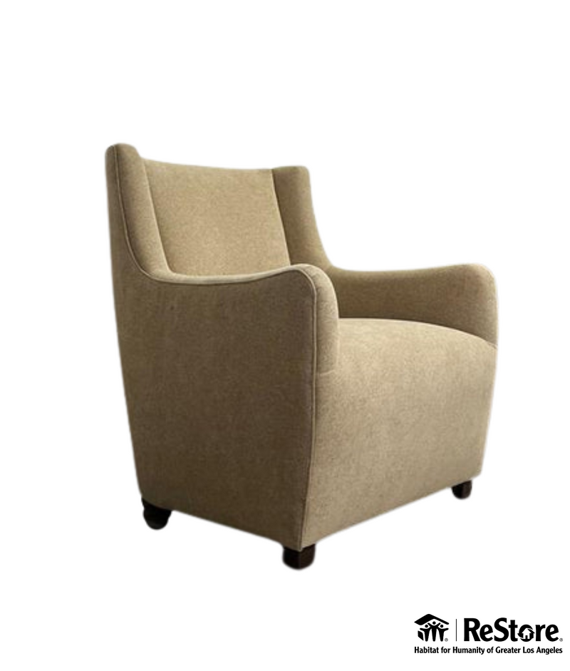 Modern Wheat Accent Chair.