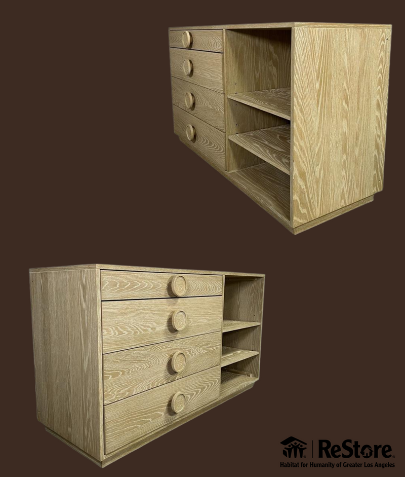 WE Statement Knob 4-drawer Dresser