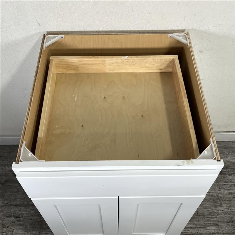 RELIABILT Parkstone  White 1-Drawer Base Plywood Cabinet