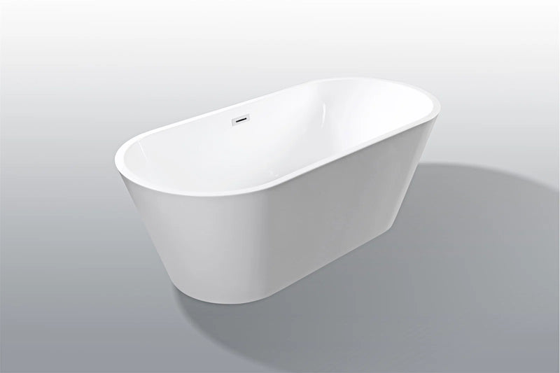 59" Acrylic Freestanding Bathtub