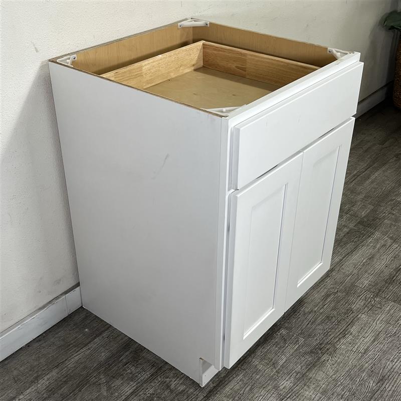 RELIABILT Parkstone  White 1-Drawer Base Plywood Cabinet