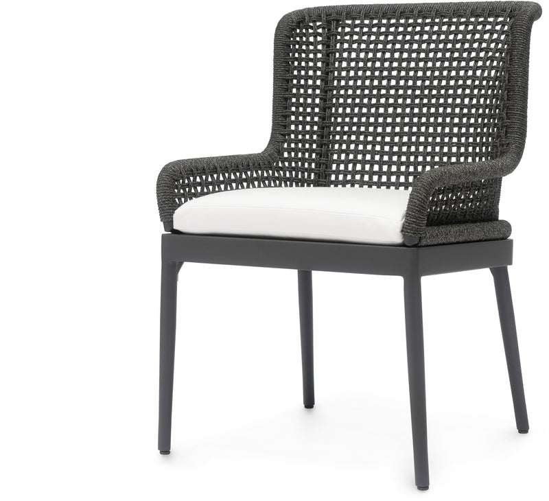 Palecek SOMERSET OUTDOOR SIDE CHAIR CHARCOAL