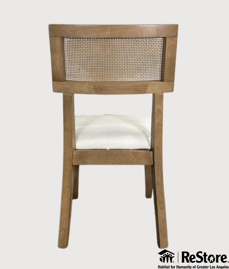 Ariani Solid Wood Upholstered Cushion Dining Chair (Set of 2)