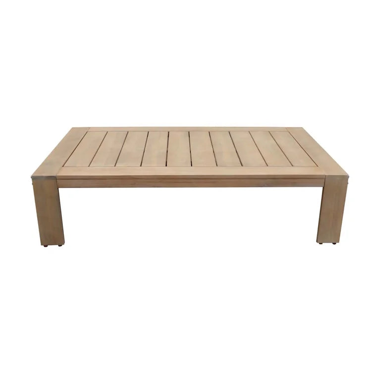 All Modern Hilde Rectangular Acacia Outdoor Coffee Table