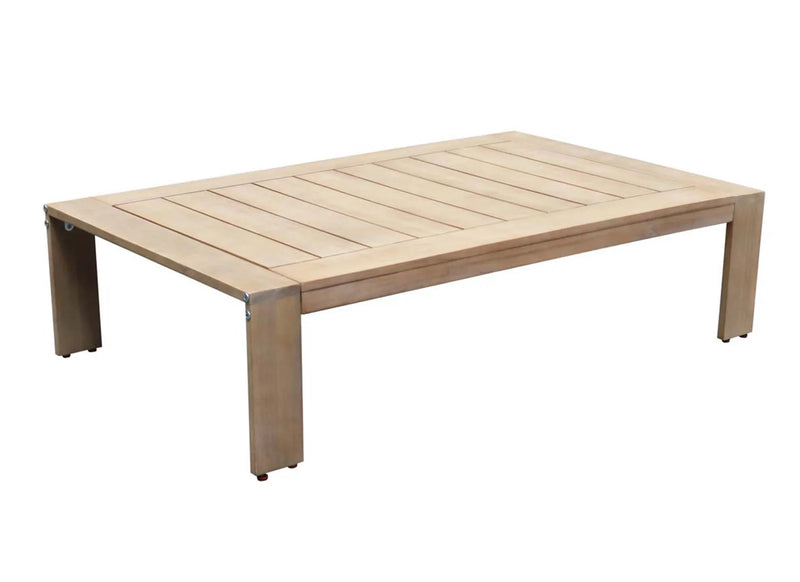 All Modern Hilde Rectangular Acacia Outdoor Coffee Table