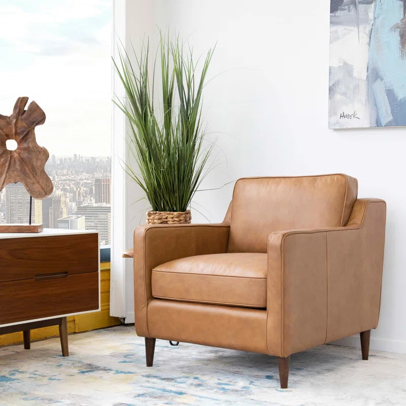 San & Stable Nemcova Leather Armchair