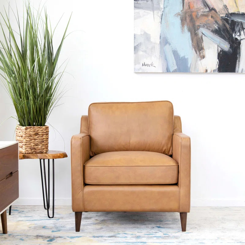 San & Stable Nemcova Leather Armchair