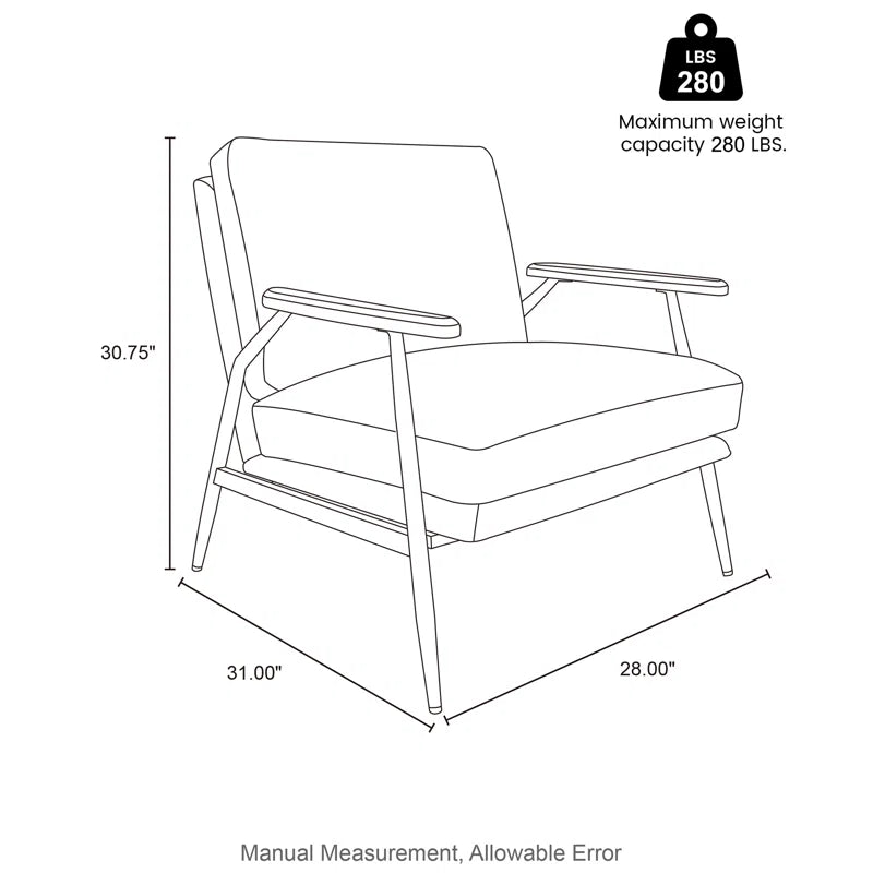 Ronishia 28" Wide Armchair