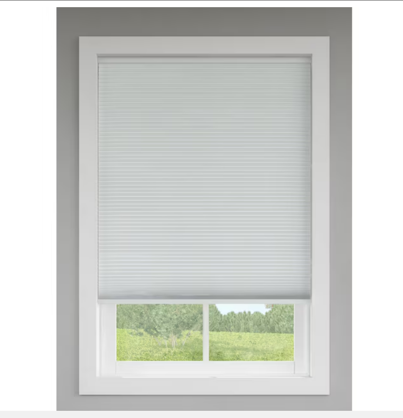 LEVOLOR 36-in x 72-in-in Snow Blackout Cordless Cellular Shade