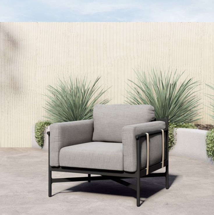 Four Hands Hearst Outdoor Chair (Frame & Insert ONLY)