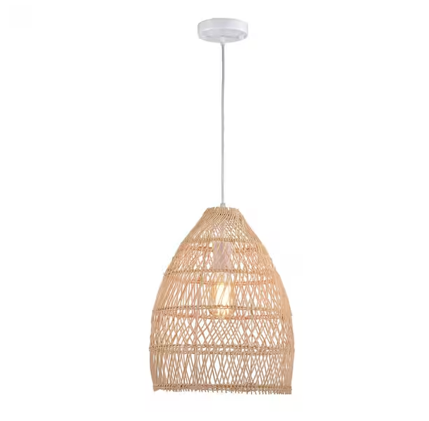 Warehouse of Tiffany's Rattan Cage Basket Pendant Light