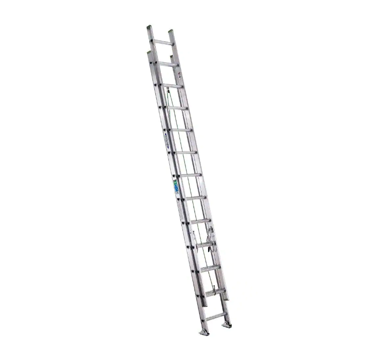 Werner 24 ft. Aluminum Extension Ladder (23 ft. Reach Height) with 225 lb. Load Capacity