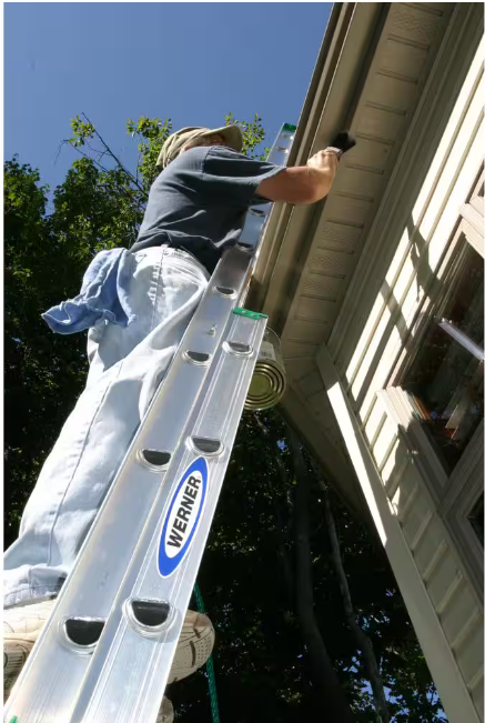 Werner 24 ft. Aluminum Extension Ladder (23 ft. Reach Height) with 225 lb. Load Capacity