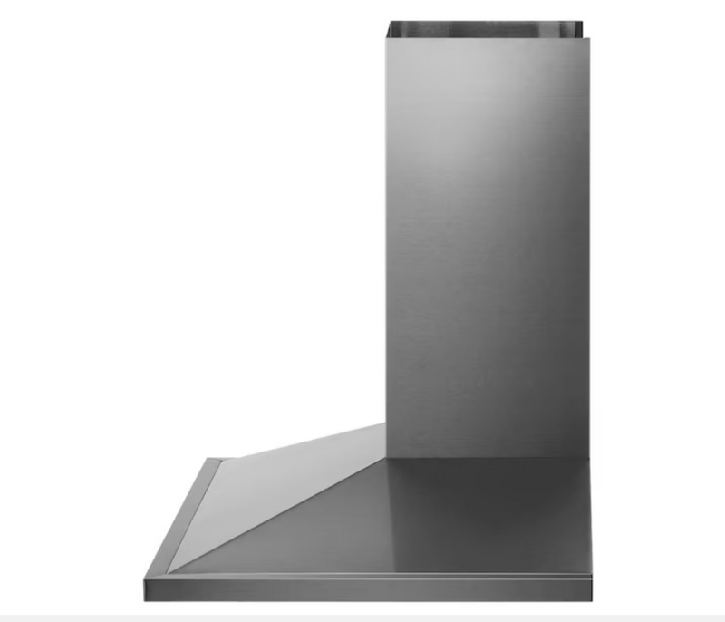 LG 30-in Stainless Steel Wall-Mounted Range Hood with Charcoal Filter