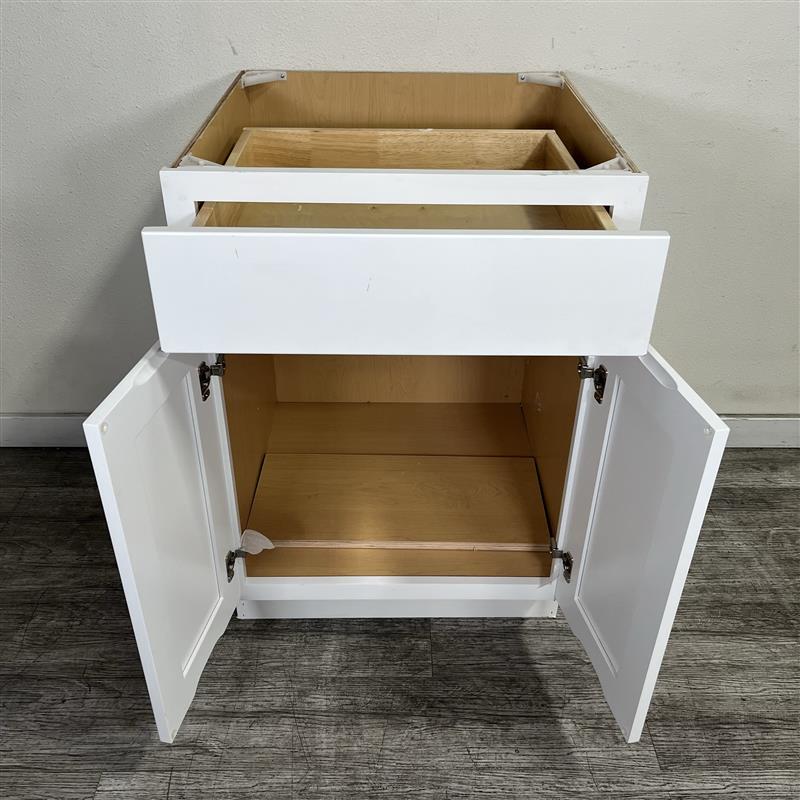 RELIABILT Parkstone  White 1-Drawer Base Plywood Cabinet