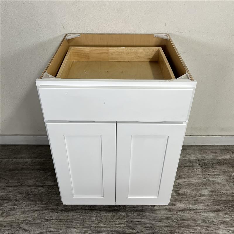 RELIABILT Parkstone  White 1-Drawer Base Plywood Cabinet