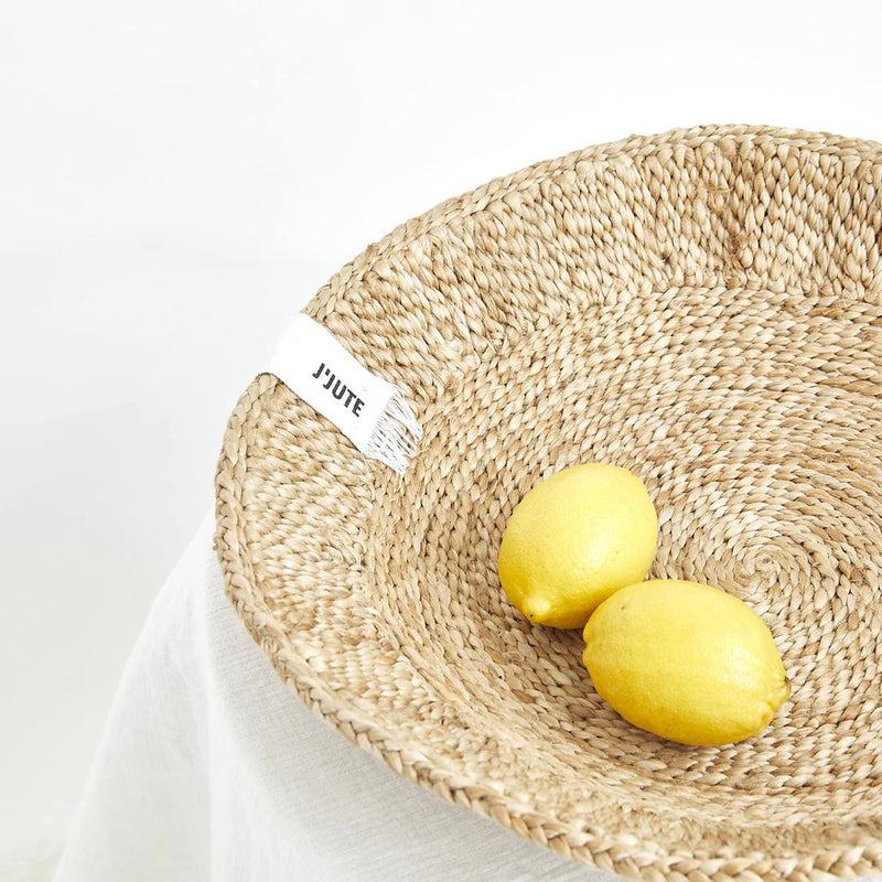 Bartolo Tray Jute Basket by J'Jute