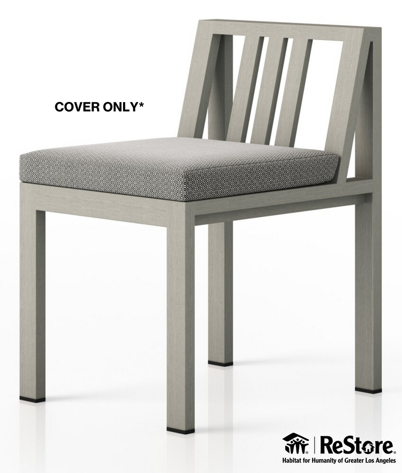 Four Hands Monterey Outdoor Dining Chair Cover, Weathered Grey