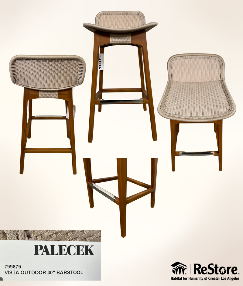 Palecek Vista Outdoor 30" Barstool